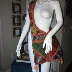 Handmade Indian Theme Boho Crossbody Bag (175)